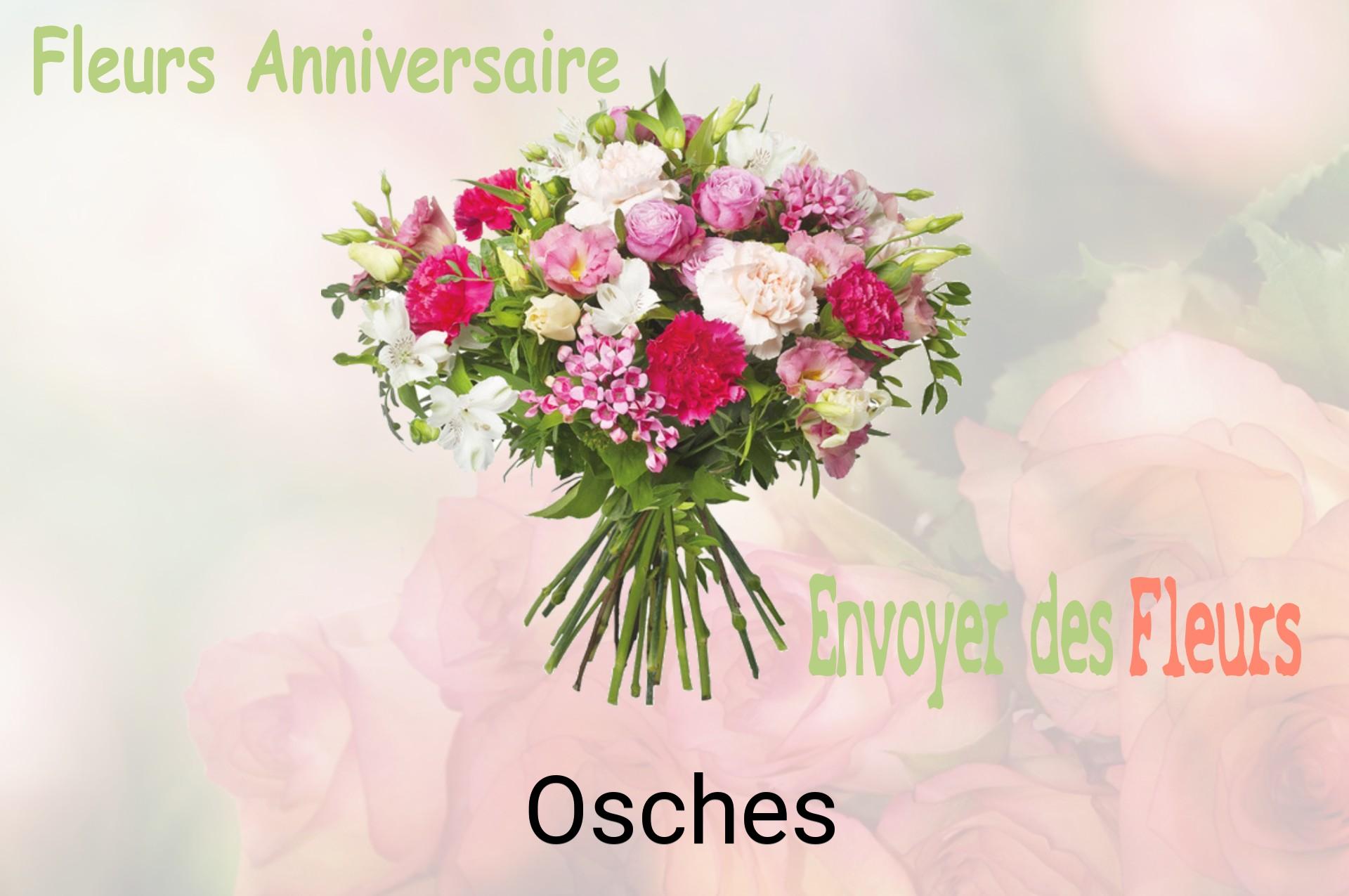 Bouquet de fleurs d’anniversaire livré à Osches